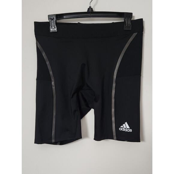 Adidas Saturday 1/2 Tights Shorts Black size 2XL Brand New H58572 Compression - Picture 1 of 5